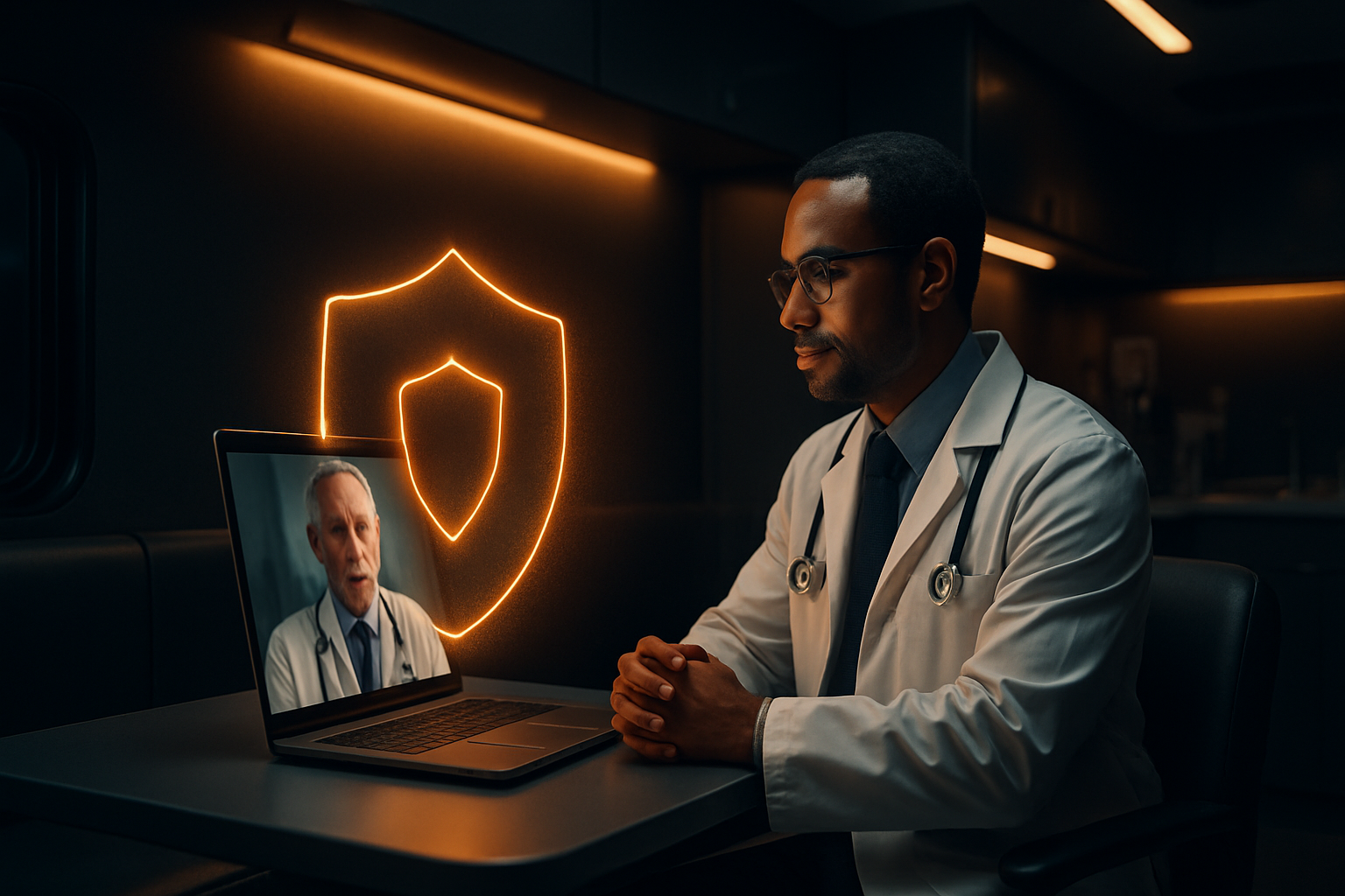 Telehealth That Never Drops: Reliability + PHI Encryption for Mobile Clinics